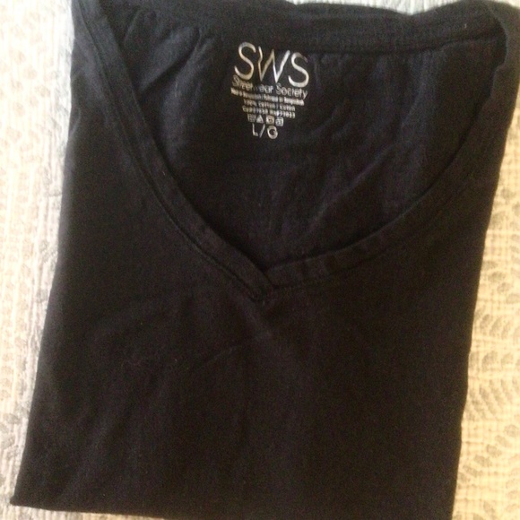 SWS Black t-shirt L - Picture 1 of 2